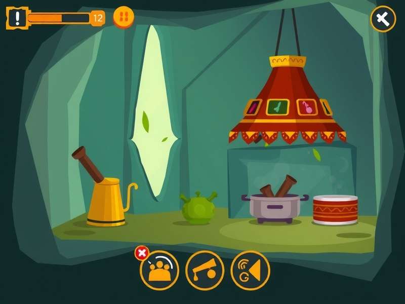 Royal Curry Cave Game Screenshot